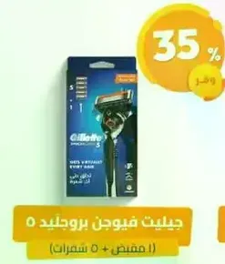 Gillette Fusion ProGlide Razor with 5 blades.