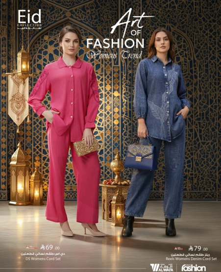 فن الموضه - مجموعه دنيم نساييه.