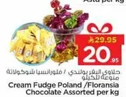 Cream Fudge Poland/Floransia Chocolate Assorted per kg