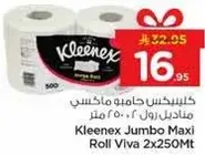 Kleenex Jumbo Maxi Roll Viva 2x250Mt