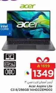 Acer Aspire Lite C3 8/256GB 14inD2ZEM002