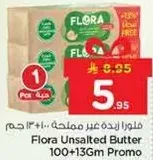 Flora Unsalted Butter 100+133Gm Promo
