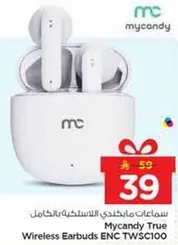 Mycandy True Wireless Earbuds ENC TWSC100