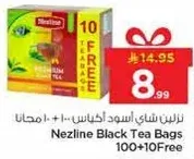 Nezline Black Tea Bags 100+10 Free