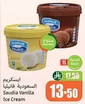 Saudia Vanilla Ice Cream