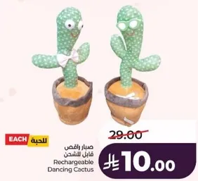 صبار راقص قابل للشحن