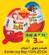 Kinder Joy Boy / Girls 20 Gm