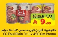 فول قاردن 3+1 برومو، 450 جرام لكل علبه.