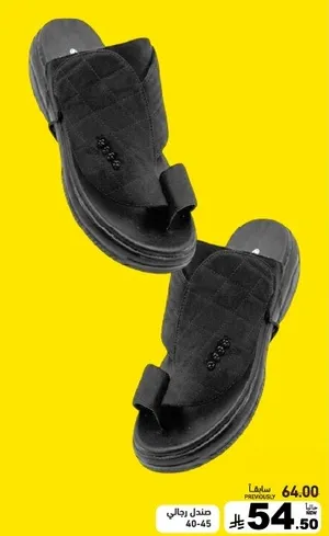 صنادل سوداء انيقه للرجال.