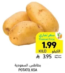 Potato, KSA