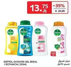 DETTOL SHOWER GEL 250ML / BOTANICAL 250ML