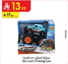 Die-Cast Climbing Cars