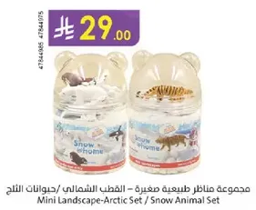 Mini Landscape-Arctic Set / Snow Animal Set