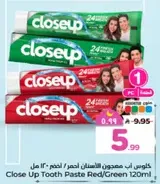 Close Up Tooth Paste Red/Green 120ml