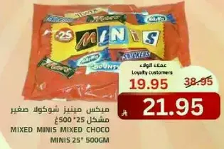 Mixed Minis Chocolate 500g