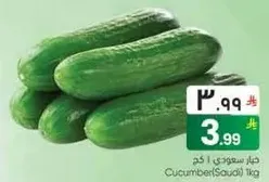 خيار سعودي 1 كجم