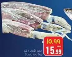 الحبار الاحمر 1 كغ