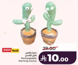 صبار راقص قابل للشحن