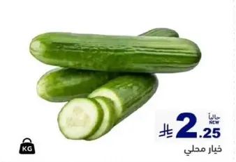 خيار محلي طازج.