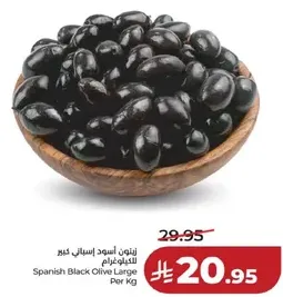 زيتون اسود اسباني كبير