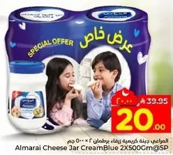 جبنه كريميه زرقاء برطمان 2 × 500 جرام