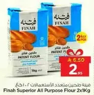 طحين فاخر متعدد الاستعمالات 2×1 كغ