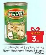 Reem Mushroom Pieces & Stems 425g