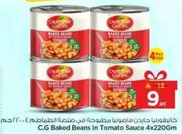 فاصوليا مطبوخه في صلصه الطماطم 4x220 جرام