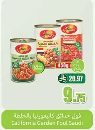 California Garden Foul Saudi