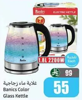 Banics Color Glass Kettle