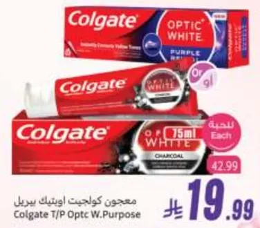 Colgate T/P Optic W.Purpose
