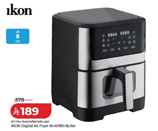 IKON Digital Air Fryer IK-AF810 8Liter