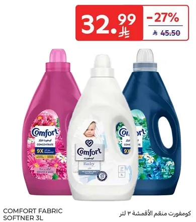 Comfort Fabric Softener 3L