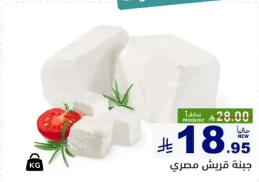 Egyptian fresh cheese.