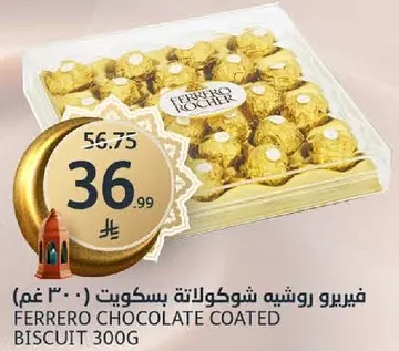 Ferrero Rocher chocolate coated biscuit 300g