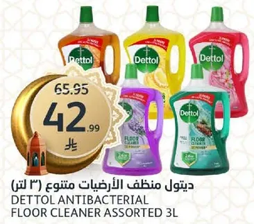 ديتول منظف الارضيات متنوع (3 لتر)