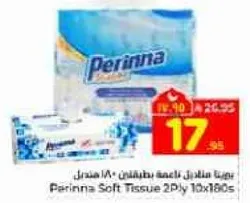 Perinna Soft Tissue 2Ply 10x180s