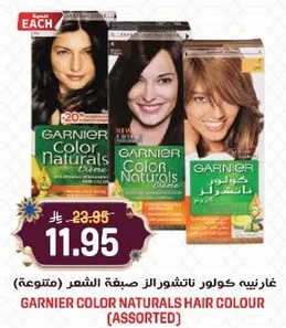 غارنييه كولور ناتشورالز صبغه الشعر (متنوعه)