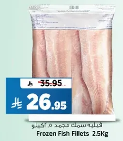 فيليه سمك مجمد 2.5 كيلو