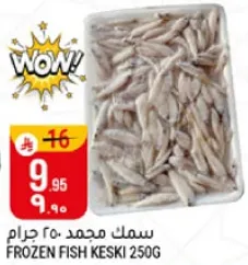 سمك مجمد 250 جرام