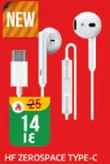 سماعات HF ZEROSPACE TYPE-C