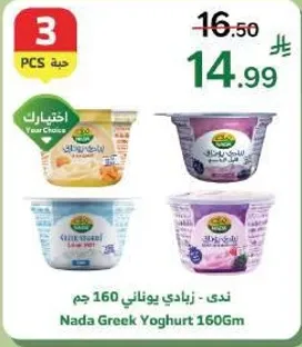 ندي - زبادي يوناني 160 جرام