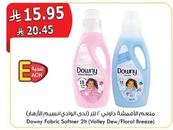 Downy Fabric Softener 2L (Valley Dew/Floral Breeze)