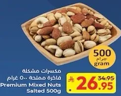Premium Mixed Nuts Salted 500g