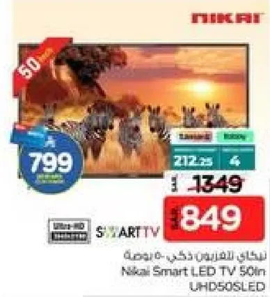 Nikai Smart LED TV 50 inch