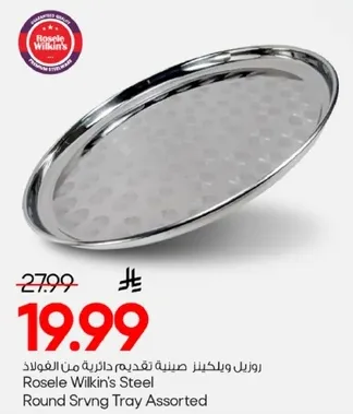 روزيل و ويلكينز صينيه تقديم دايريه من الفولاذ