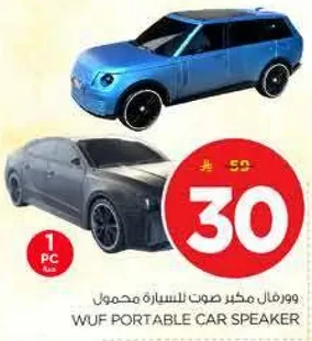 مكبر صوت للسياره محمول