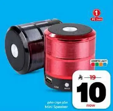 مكبر صوت صغير