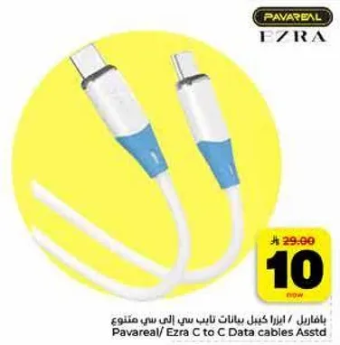 Pavareal/ Ezra C to C Data cables Assorted