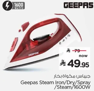 جهاز بخار جفاف/رش/بخار 1600 واط من جيباس